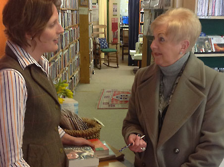 Lyn Andrews event at Linghams Heswell