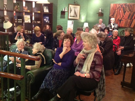 Lyn Andrews event at Linghams Heswell